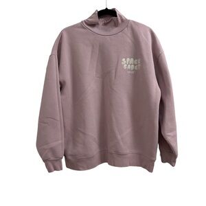 Levi’s Space Cadet pink mock neck sweatshirt